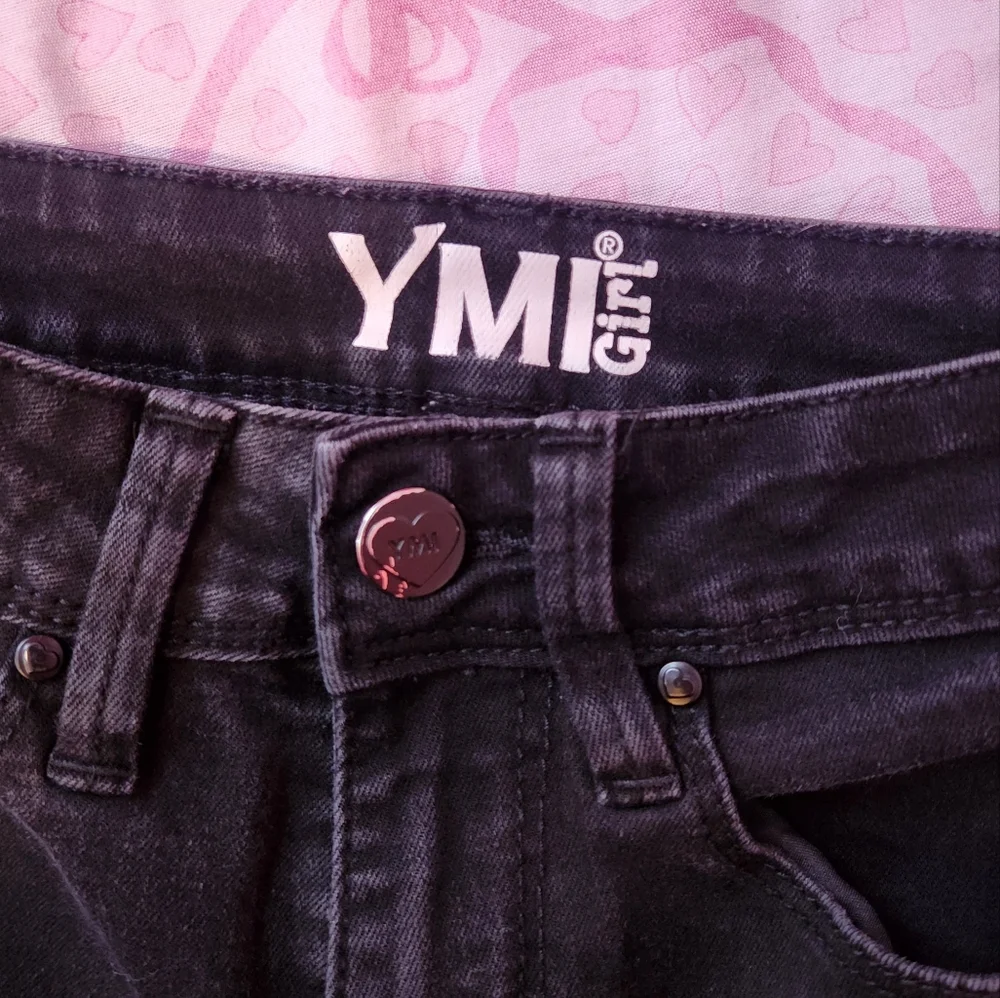 YMI Kids Black Flare Jeans